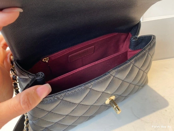 Firstbag Ru TOP FLAP WITH HANDLE CHANEL BAG 0710